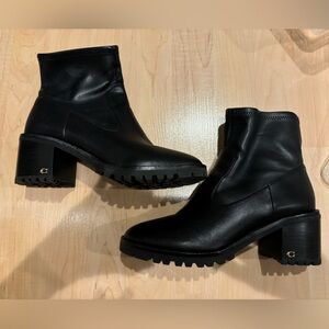 Coach Joy Lug-Sole Booties